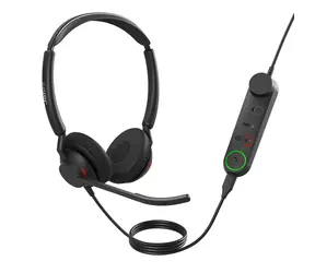 Jabra Engage 50 II Link černá / Sluchátka / mikrofon / USB-A / UC Stereo