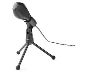 Nedis USB mikrofon / Stolní mikrofon / Kabelové / USB / 1,35 m kabel