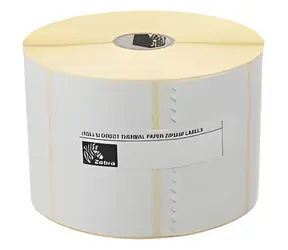 Zebra Papírové etikety DT 50x20mm bílé / Etikety v kotoučích / přímý tepelný tisk