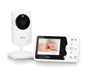 Alecto Chůvička s kamerou / Dětská chůvička / 2,4" barevný displej / noční vidění / dosah 300 m