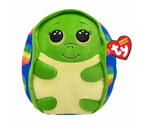 TY Squishy Želva Shrugs duhová / 22 cm