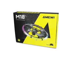 AMEWI Dron M18 Brushless / RTF / Kamera 480P / LED kruh / 2.4GHz / Headless mód