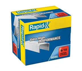 Rapid 9:10 Spony do sešívačky / Pro Rapid HD 110 & HD 210 / Umožní sešití 40–70 listů / 5000 ks