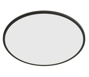 Philips Superslim CL550 černá / Venkovní přisazené svítidlo / LED / 15W / 1300lm / 2700K / IP54 / 25cm