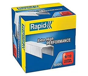 Rapid 9:12 Super Strong / Spony do sešívačky / Pro Rapid HD 210 / Umožní sešití 60-90 listů / 5000ks