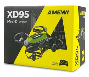 AMEWI Mini dron XD95 RTF / Dron / 2.4 GHz / dosah 60 m / LED osvětlení