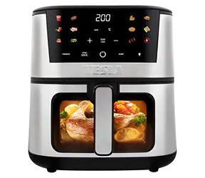 Tesla AirCook Q60 XXL Pro / Horkovzdušná fritéza / Digitální ovládání