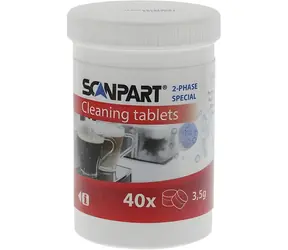 ScanPart Čisticí tablety do myčky 2fázové 40 ks / Tablety do myčky