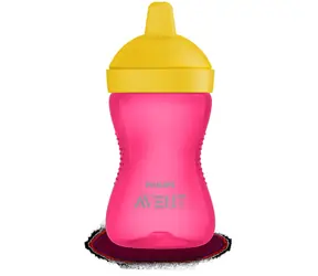 Philips Avent SCF804/04 růžová / Hrnek s tvrdým náustkem / 300 ml / 18 m+