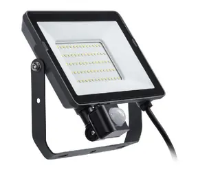 Philips ProjectLine 50W černá / LED reflektor se senzorem / 4750lm / 4000K / IP65