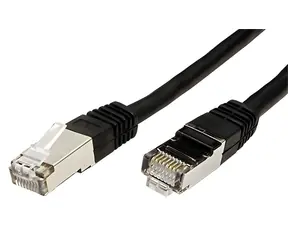Value S/FTP CAT6 3m černá / Patch kabel / RJ45-RJ45