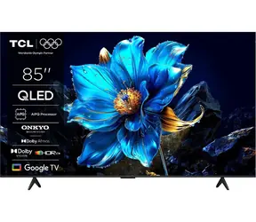 85" TCL 85P7K titanová / Televize / QLED / 4K UHD / Google TV / DVB-T2&C&S2 / 40W repro