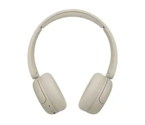 JVC HA-S59WCU béžová / Bezdrátová sluchátka / Bluetooth 5.4 / Mikrofon / Výdrž 50 h
