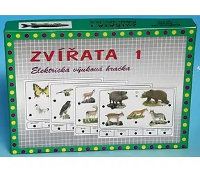 SVOBODA Elektronická výuková hra Zvířata 1 / 16 listů / 80 zvířat / od 6 let