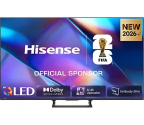 65" Hisense 65A7S černá / UHD / QLED / HDMI / USB / CI+ / LAN / Wi-Fi / DVB-T2&C&S2 / 20W repro
