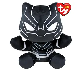 TY Plyšák Black Panther Marvel / 15 cm