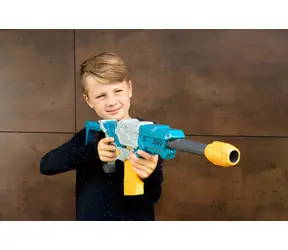 MAC TOYS Odstřelovací puška na pěnové projektily / Dětská zbraň / sada s terči / 10 projektilů / od 8 let