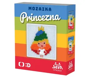 SEVA Mozaika Princezna / Mozaika / Tvořivá sada pro děti