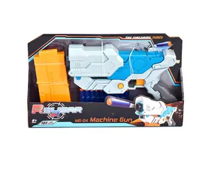 MAC TOYS Kulomet na pěnové projektily / Zásobník + 10 ks projektilů / od 8 let