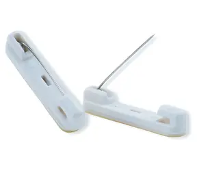 EuroSupplies Konferenční špendlík se jmenovkou / Špendlík / Samolepicí / 35x7 mm / 100 ks