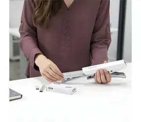 Fellowes LX 890 bílá / Sešívačka / kapacita 40 listů / Microban