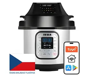 Tesla EliteCook K70 WiFi Duo / Tlakový hrnec a fritéza / WiFi / 2v1