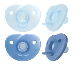 Philips Avent SCF099/26 modrá / Dudlík / 0-6 m / chlapec / 2 ks