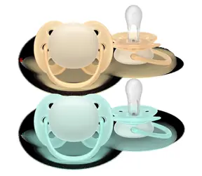 Philips Avent Ultrasoft SCF091/40 / Dudlík / 0-6 měsíců / chlapecký / 2 ks