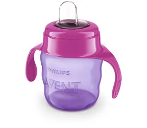 Philips Avent Hrneček Classic SCF551 růžová / 200 ml / od 6 měsíců / s náustkem a držadly