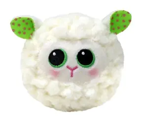 TY Klíčenka Bouncer FLOUNCEY bílé jehně / 8 cm