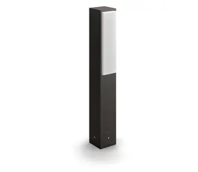 Philips Stratosphere antracitové / Venkovní sloupkové LED svítidlo / 2x4,5W / 1000lm / 2700K / IP44 / 42cm