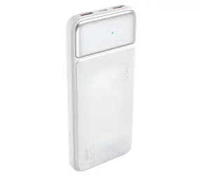 Devia Smart Series bílá / Powerbanka / 10000 mAh / PD 20W / displej