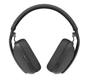 Logitech Zone Vibe Wireless (MS Teams) Graphite / Bezdrátová sluchátka s mikrofonem / Bluetooth