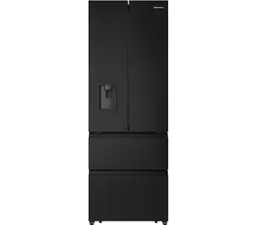 Hisense RF632N4WFE černá / Chladnička French Door / Dotykový LED displej / Energetická třída E / 38 dB