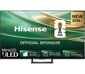 55" Hisense 55E8S černá / UHD / QLED / 144Hz / HDMI / USB / CI+ / LAN / Wi-Fi / DVB-T2&C&S2 / 40W repro