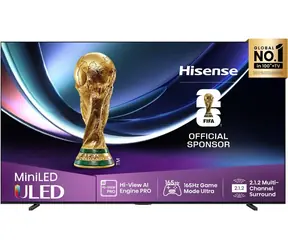 100" Hisense 100U7Q PRO černá / UHD / QLED / HDMI / USB / CI+ / LAN / Wi-Fi / DVB-T2&C&S2 / 60W repro