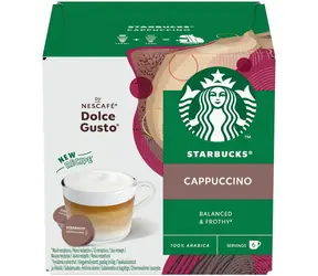 Starbucks Dolce Gusto Cappuccino kapsle / Kávové kapsle / Dolce Gusto / Intenzita 6