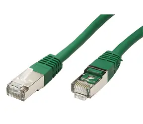 Value S/FTP patchkabel CAT6 5m zelená / Patch kabel / RJ45-RJ45