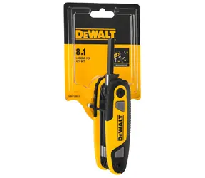 DeWalt Sada skládacích šestihranných klíčů / 8 dílů / metrické / zajištění ve 3 polohách
