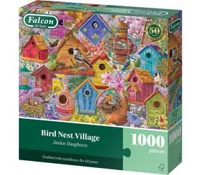 FALCON Puzzle Ptačí budky / 1000 dílků / 68 x 49 cm
