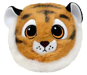 TY Plyšový tygr Bouncer Stripes oranžová / 8 cm