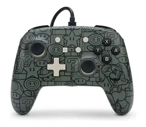 PowerA Enhanced Wired Controller Power-Up Mario / Herní ovladač / drátový / USB / Nintendo Switch