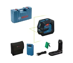 BOSCH GLL 20-22 G Professional / Čárový laser / dosah 20 m / zelený paprsek / IP65