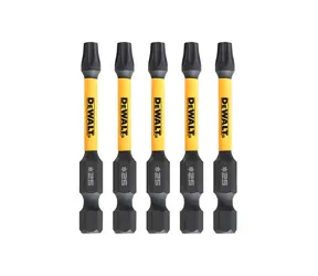 DeWalt Sada bitů Extreme Torx T25 / Délka 57 mm / 5 ks