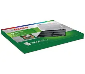 Bosch SystemBox 1600A019CG / Víko s organizérem / PP plast / 321 x 261 x 22 mm
