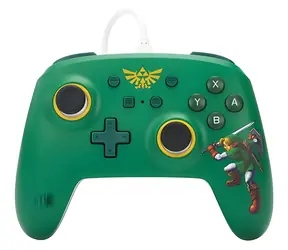 PowerA Drátový ovladač Hyrule Defender / Herní ovladač / Nintendo Switch / drátový, USB