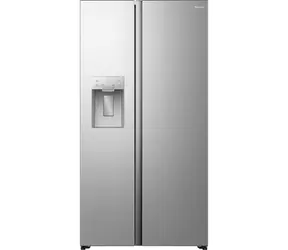 Hisense RS5P528STIC nerezová ocel / Americká chladnička Side-by-Side / Total NoFrost / 528 l / Třída C