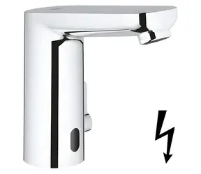 Grohe Infračervená elektronická umyvadlová baterie, chrom / Baterie / Bezdotyková / Jednootvorová montáž / DN15