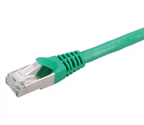Extralink patch kabel Cat 6 FTP zelený / Patch kabel / RJ-45 / 2 m / 1 Gbit/s