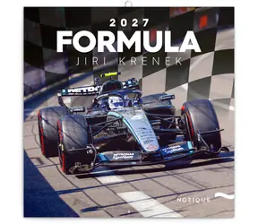 Notique Poznámkový kalendář Formule 2027 / Poznámkový kalendář / 30 x 30 cm